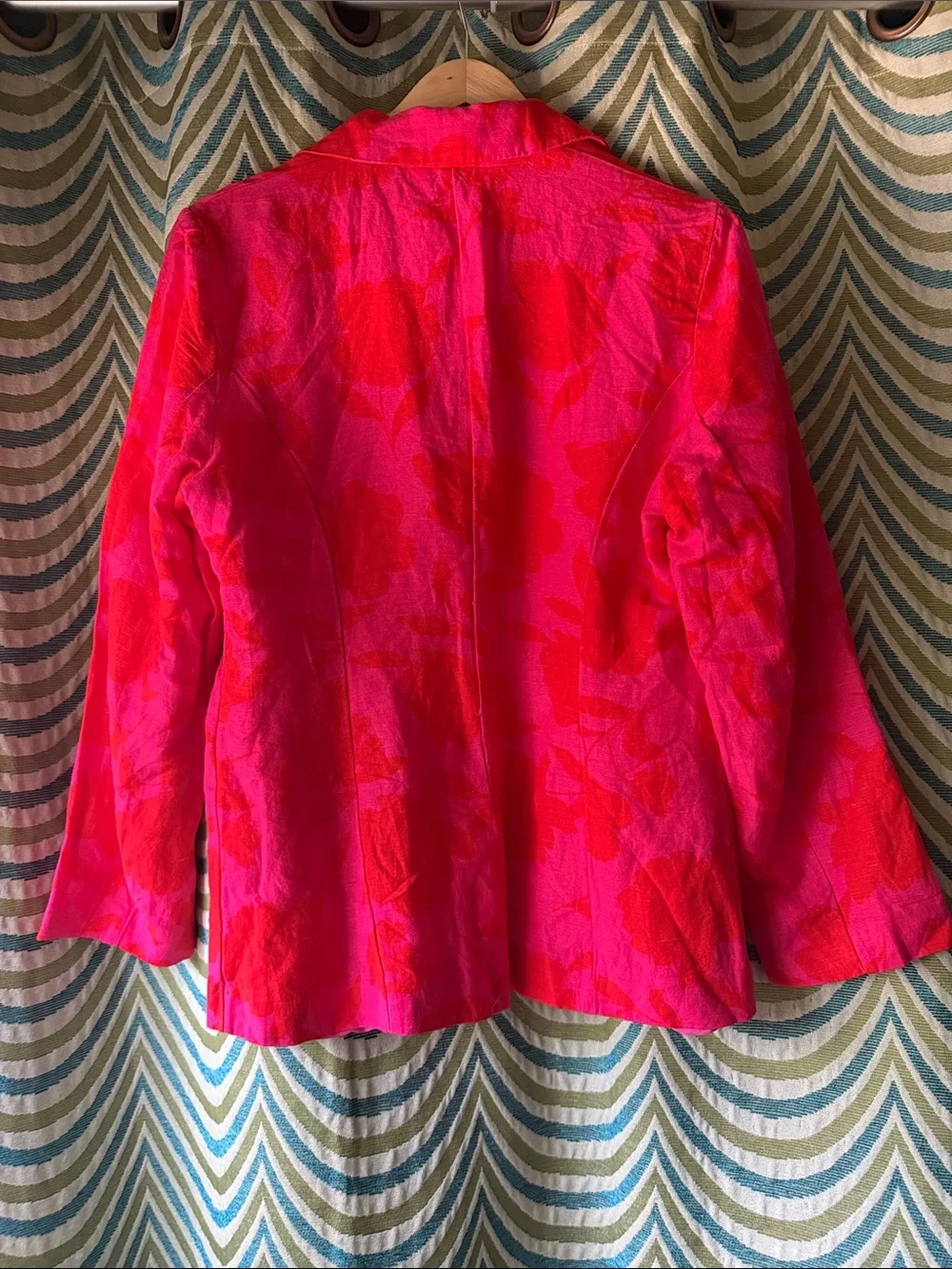 kate spade for Target Pink and Red Floral Blazer